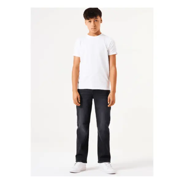 Boys jeans ilyano straight fit black - Garcia