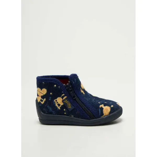 Chaussons/pantoufles Bellamy Bleu Bout Rond