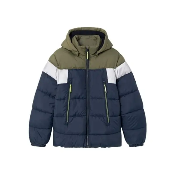 DOUDOUNE CAPUCHE GARCON BLEUE NAME IT NKMMONTEL