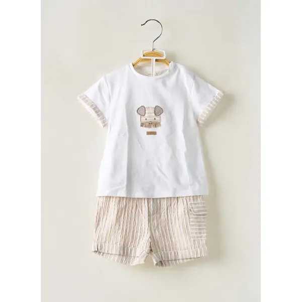 Ensemble Short Mayoral Blanc