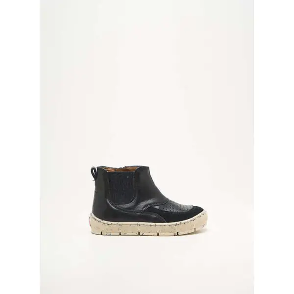 Bottines/boots Pom D'api Noir Bout Rond