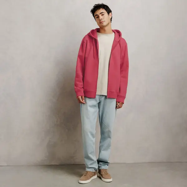 Sweat à capuche zippé