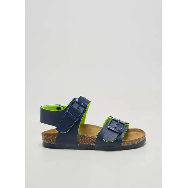 Sandales/nu Pieds Goldstar Bleu Bout Rond