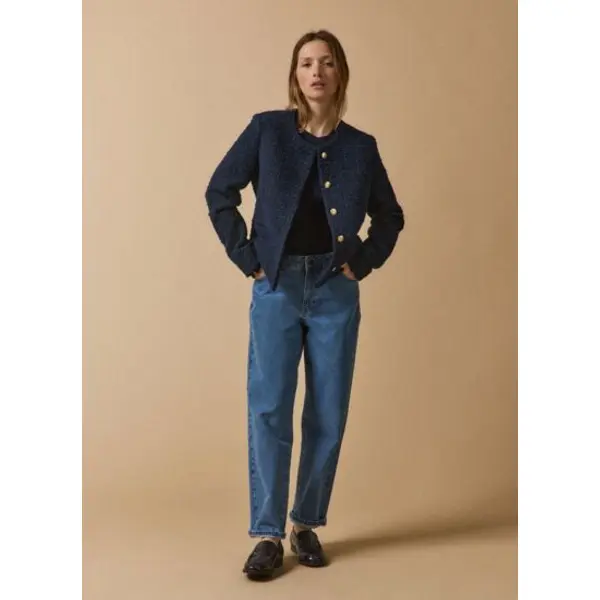 Vest tweed unie - Cyrillus