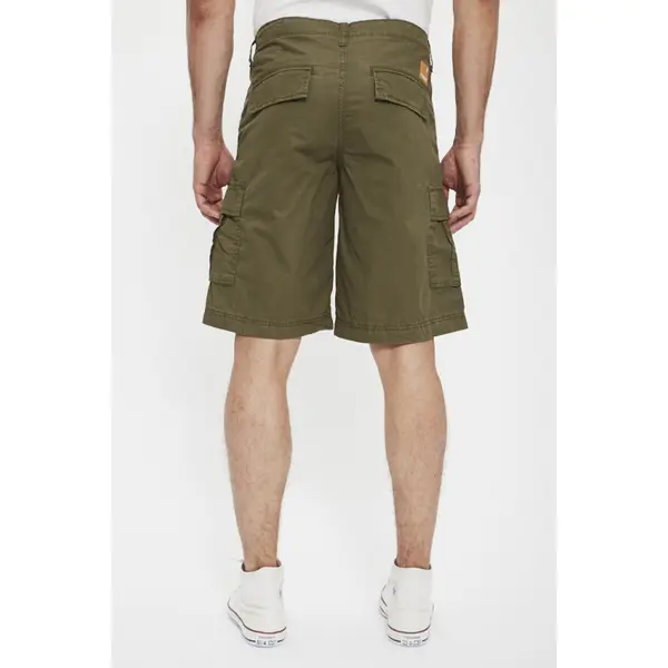 Bermuda cargo vert olive