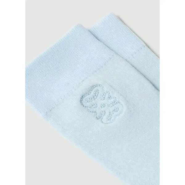 Chaussettes brodées - Sandro