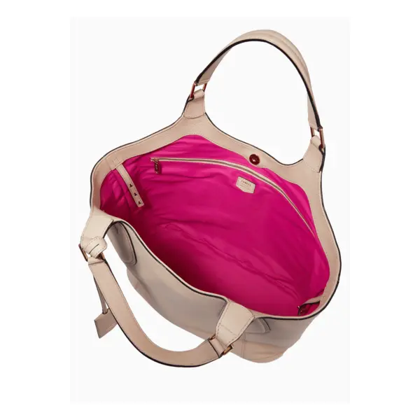 Alphonse de lancel - sac shopper souple ew m - cappucino - Lancel