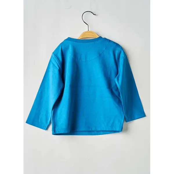 T-shirt Mayoral Bleu Manches Longues