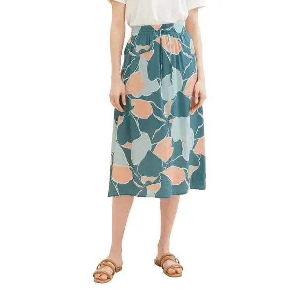 JUPE FLUIDE FLEURIE FEMME TOM TAILOR