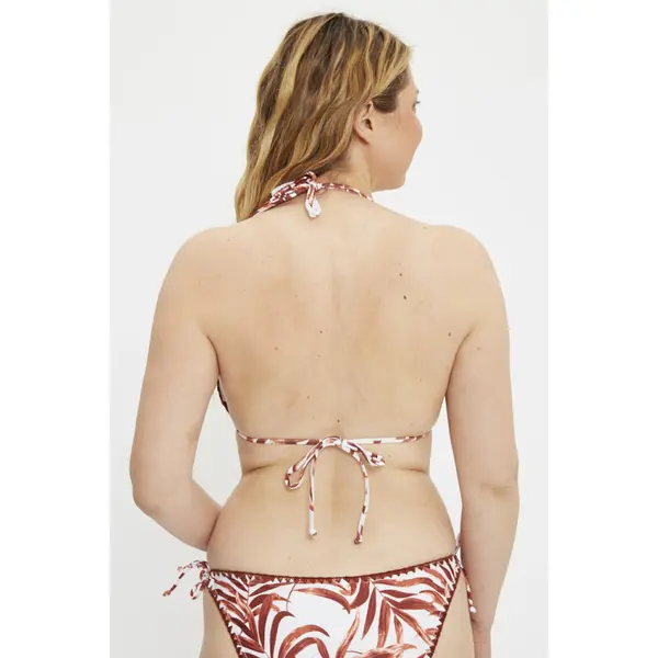 Haut de bikini Tricia ginger spice palm