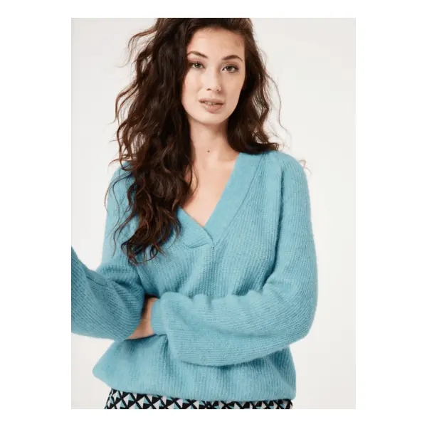 Women sweater blue - Garcia