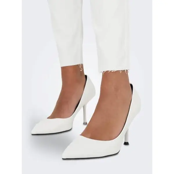 PANTALON BLANC FEMME SKINNY JDY TULGA
