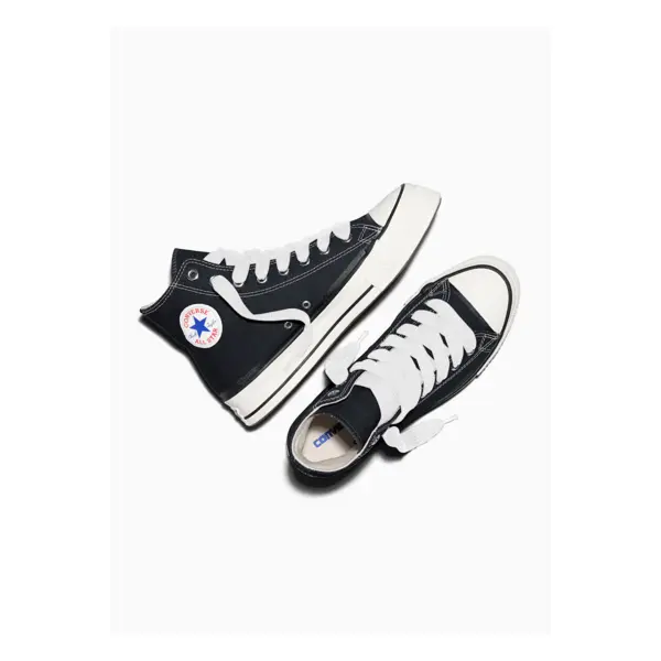 Chuck Taylor Throwback Hi Black/Vintage White/Blue - Converse