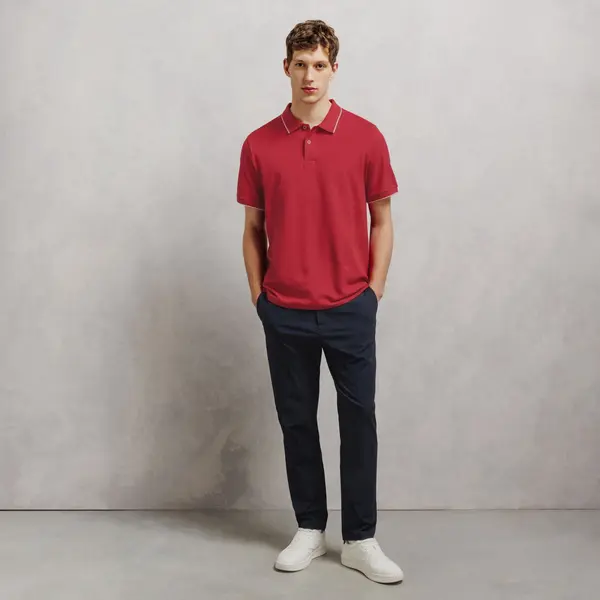 Polo manches courtes uni "le parfait by JULES"