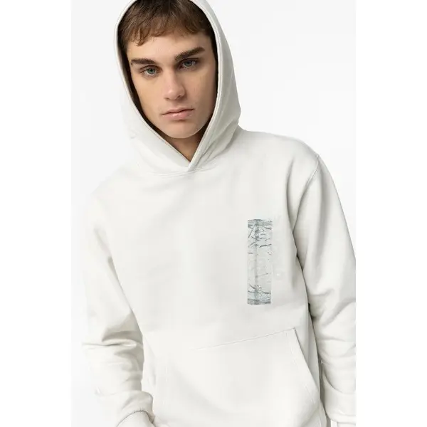 Sweat à capuche gris Tiffosi : style urbain et confort