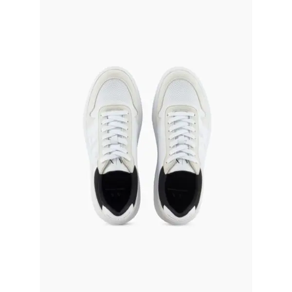 Baskets op.blanc+noir - Armani