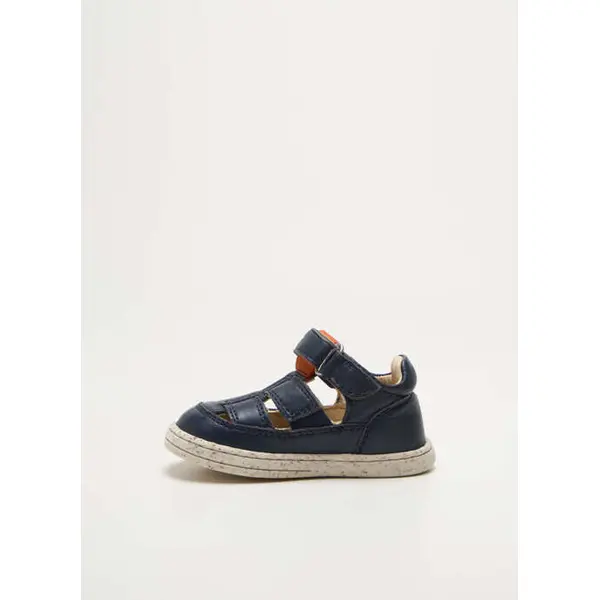 Bottillons Kickers Bleu Bout Rond