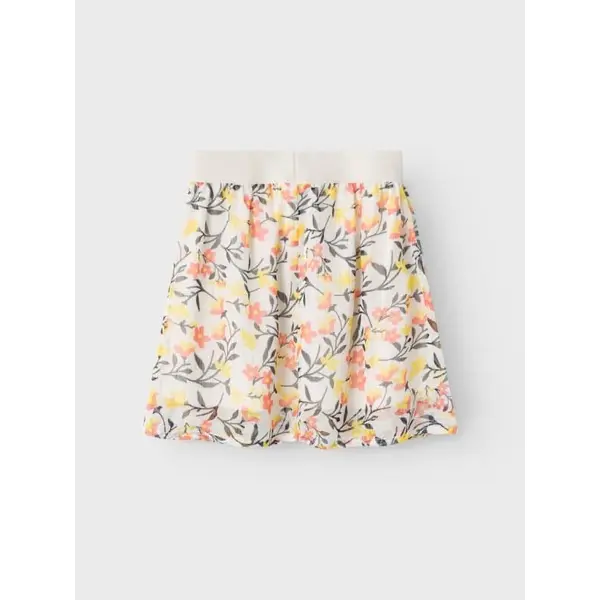 JUPE BLANCHE FILLE MOTIF NAME IT