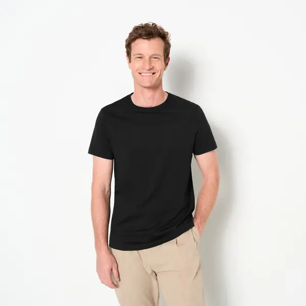 Tee shirt col rond coton majoritaire