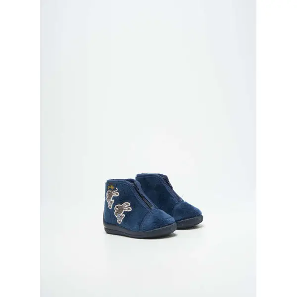 Chaussons/pantoufles Bellamy Bleu Bout Rond