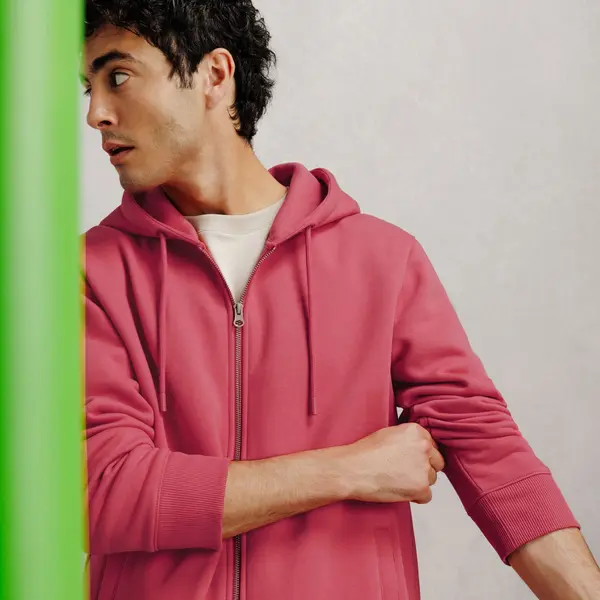 Sweat à capuche zippé