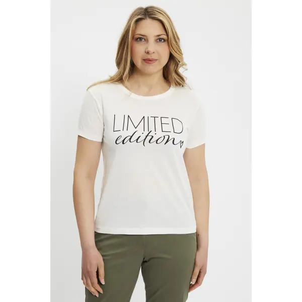 T-shirt blanc Michigan imprmé Limited edition