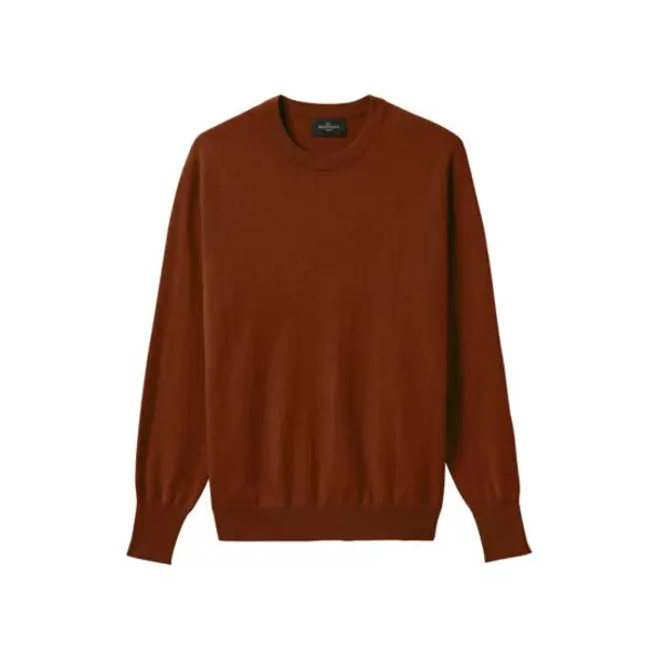 Pull col rond origines - homme - orme - Bompard