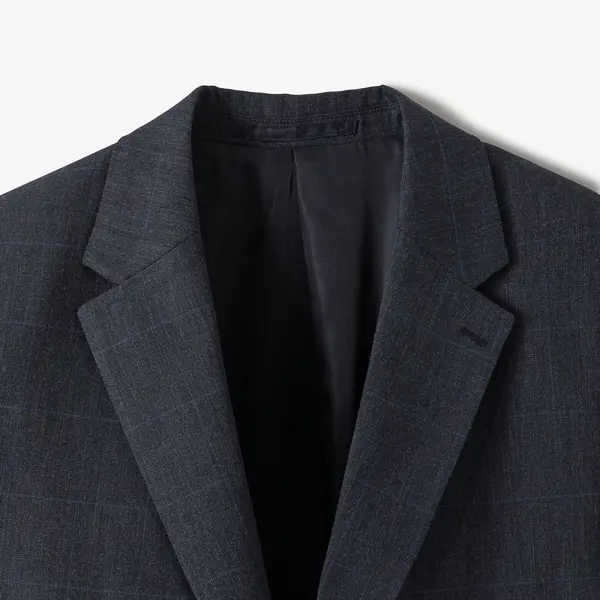 Veste de costume confort à carreaux
