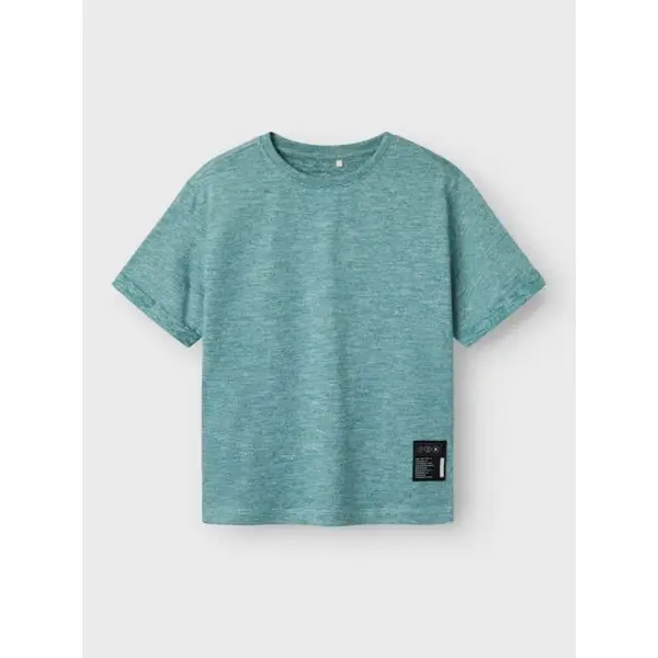 T-Shirt Basique Bleu Clair Name It Garçon 7-14 Ans
