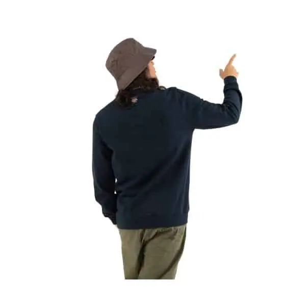 SWEAT COL ROND BLEU VON DUTCH