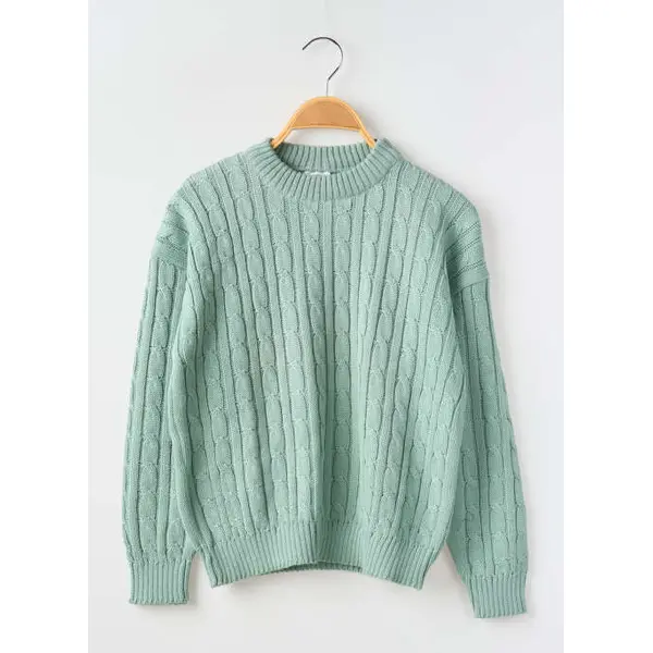 Pull Petit Bateau Bleu Manches Longues