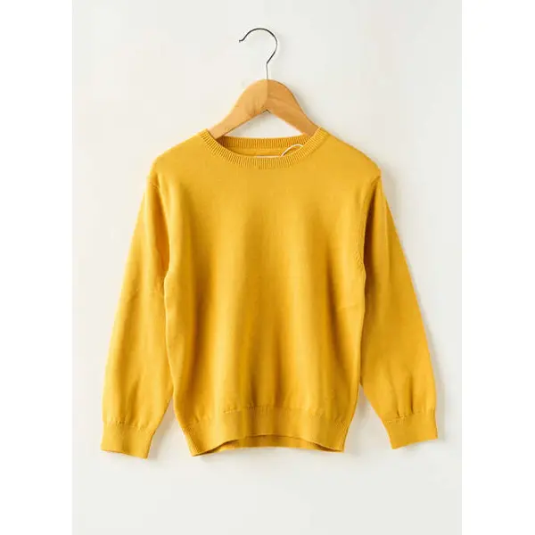 Pull Mayoral Jaune Manches Longues