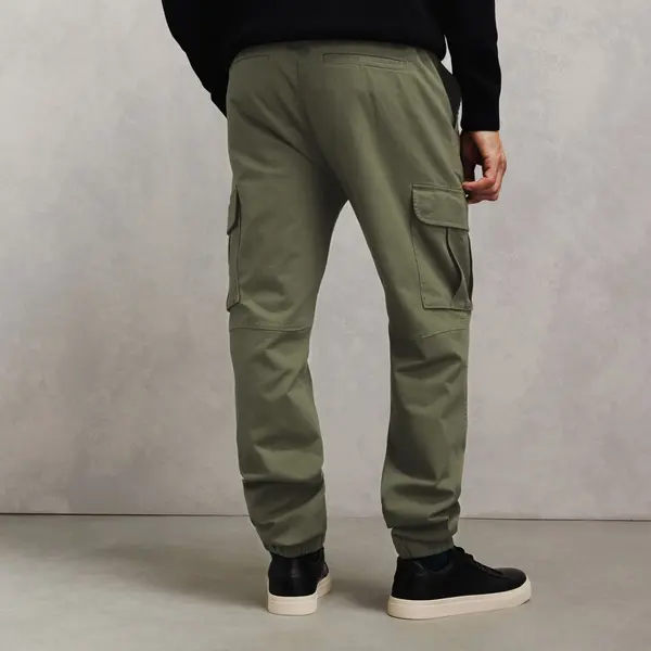 Pantalon cargo uni