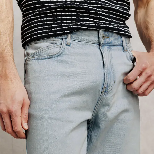 Jean loose 100% coton