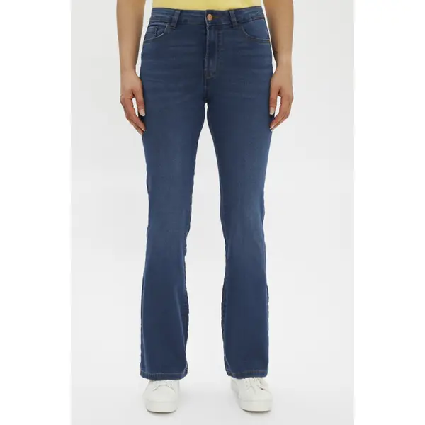 Jeans Bootcut bleu denim