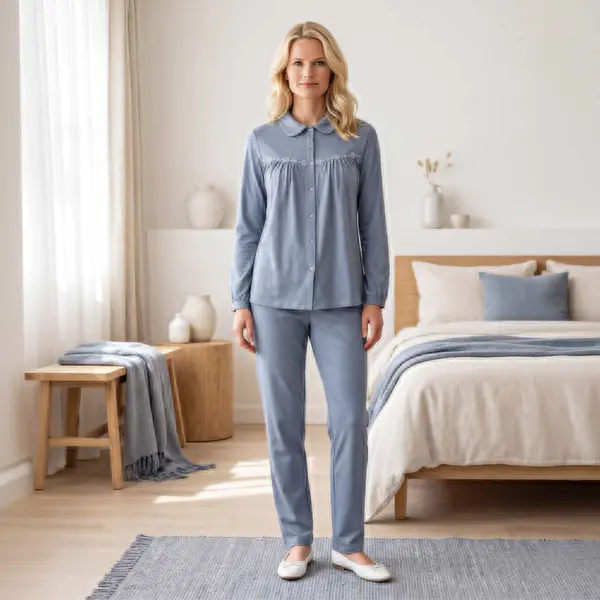 Pyjama coton Bleuet