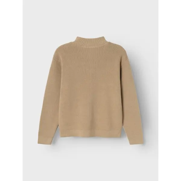 PULL BEIGE COL CAMIONNEUR GARCON DU 8 ANS AU 14 ANS NAME IT