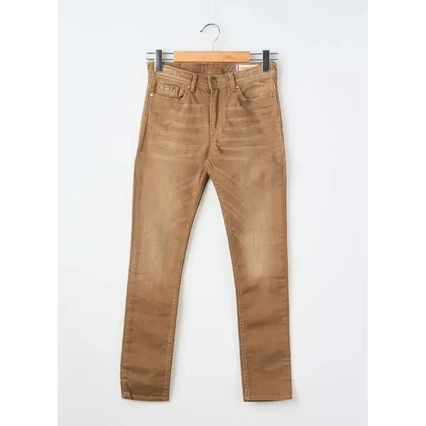 Jeans Coupe Slim Kaporal Marron