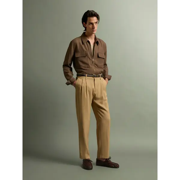 Surchemise regular zippée