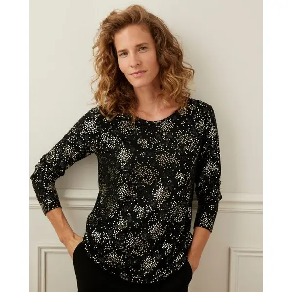 T-shirt manches longues imprimé