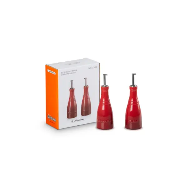 Set huile et vinaigre classique cerise - Le Creuset