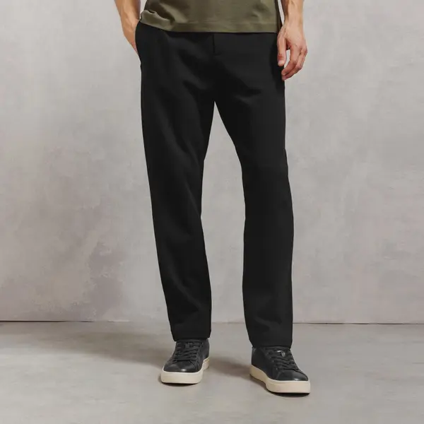 Ensemble surchemise et pantalon chino 100% coton - Noir