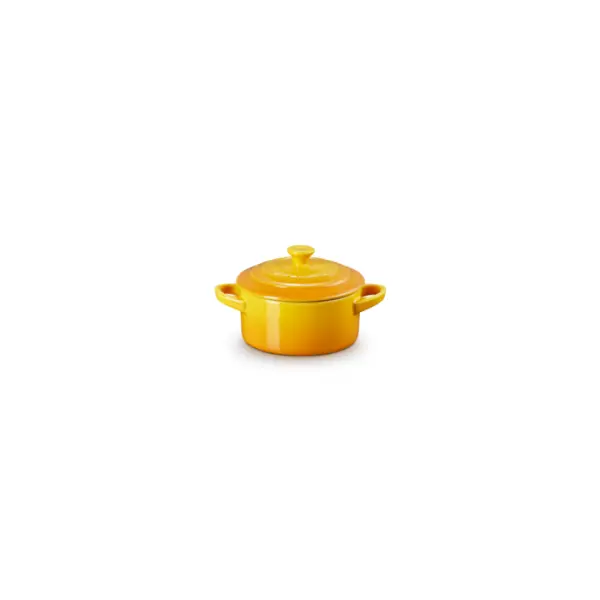 Mini cocotte 10cm en céramique nectar - Le Creuset