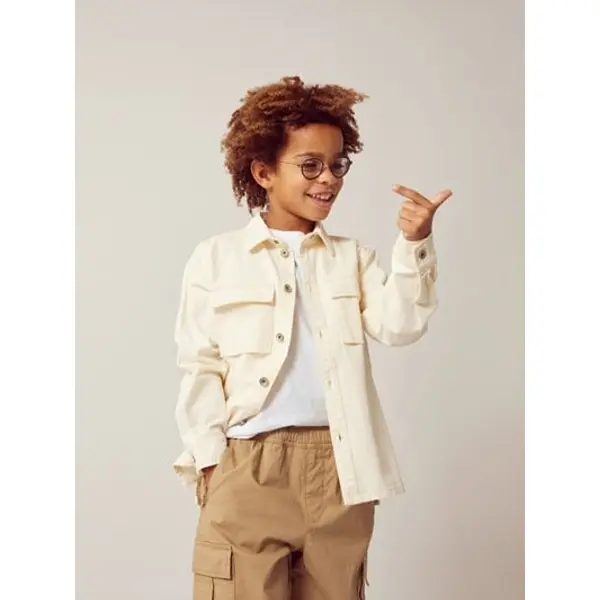 VESTE LEGERE ADO GARCON BLANCHE NAME IT 6 - 14 ANS