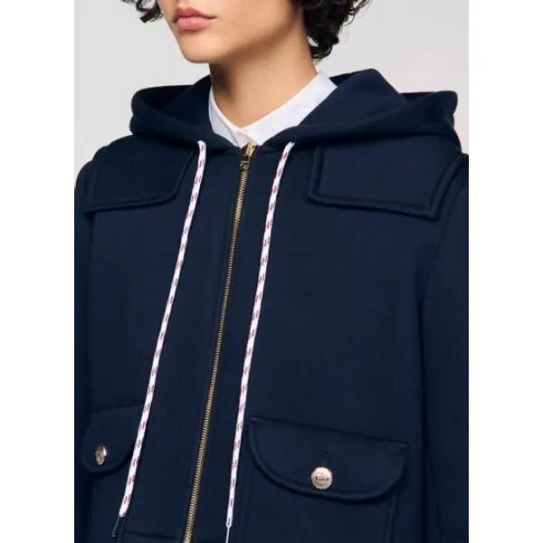 Blouson technique à capuche - Sandro