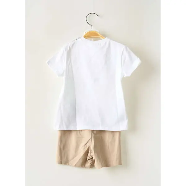 Ensemble Short Mayoral Blanc