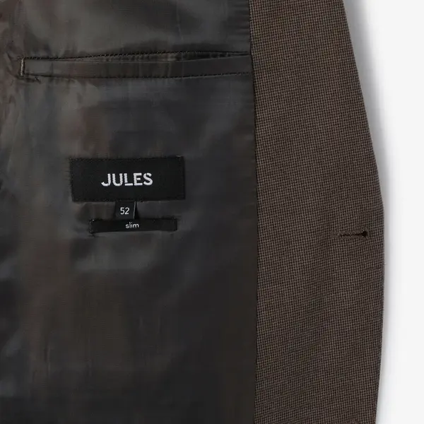 Veste de costume slim pied de puce