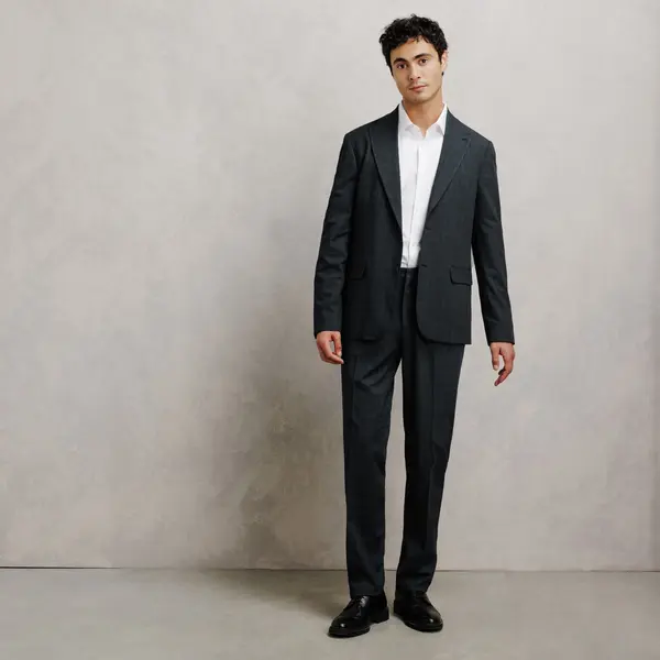 Veste de costume confort à carreaux