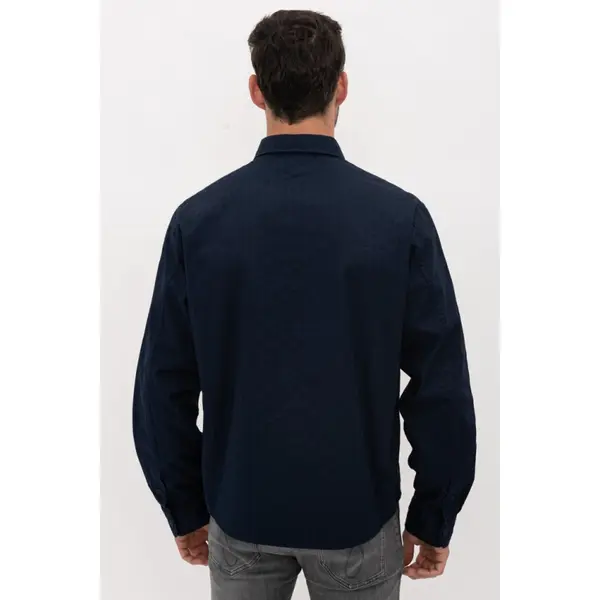 Chemise bleu marine