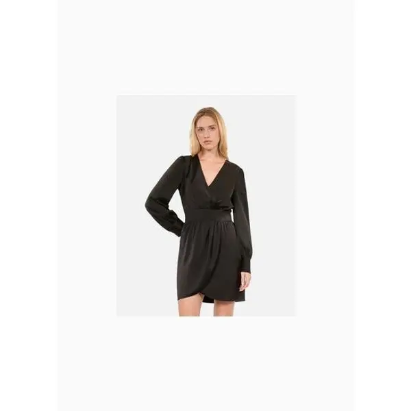 Robe courte noire femme - The kooples
